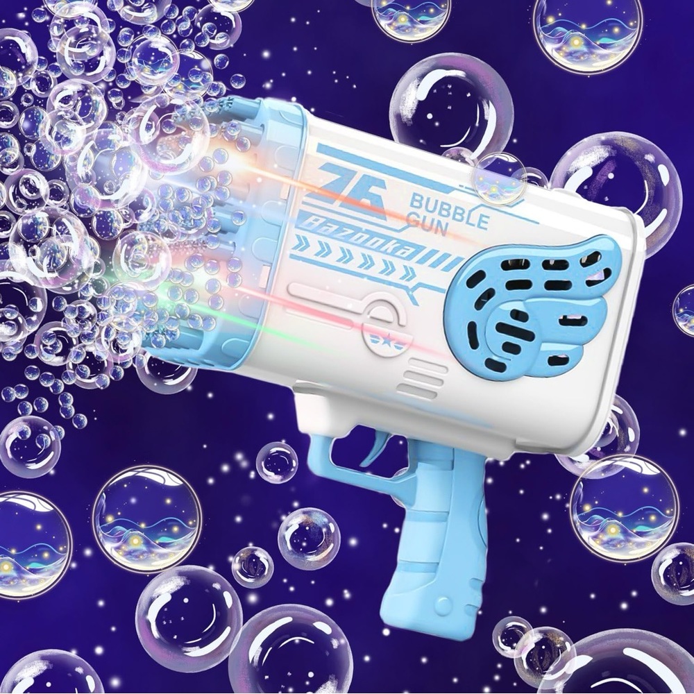 Three 72 holes bubble gun machine